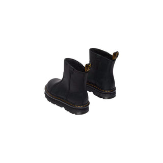 Dr. Martens Black Leather Ankle Boots