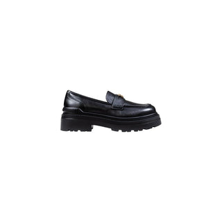 PINKO Black Leather Platform Pumps