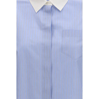 Tory Burch Blue Cotton Shirt