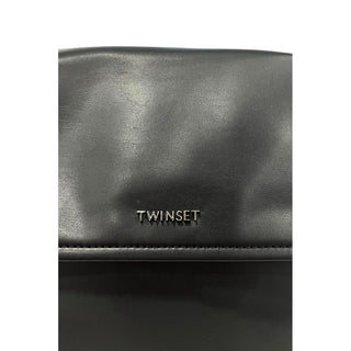 Twinset Black PU Women Handbag