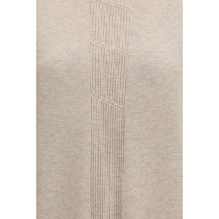 Max Mara Pure Beige Cashmere Sweater