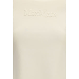 Max Mara Pure Beige Viscose T-Shirt