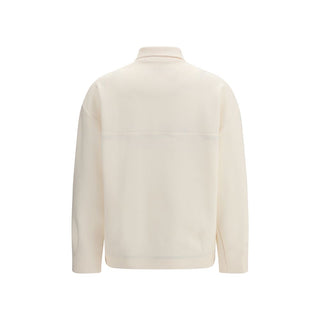 Max Mara Pure Beige Polyamide Shell Jacket