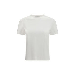 Max Mara Pure White Cotton T-Shirt