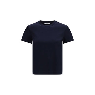 Max Mara Pure Blue Cotton T-Shirt