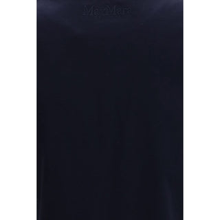 Max Mara Pure Blue Cotton T-Shirt
