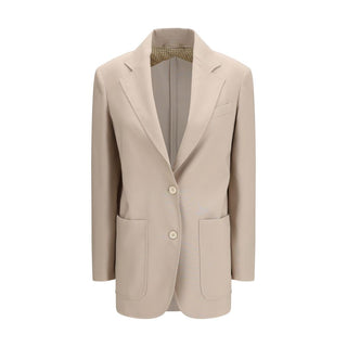 Max Mara Beige Wool Blazer