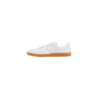 Converse White Leather Low Top Sneakers