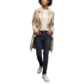Street One Blue Cotton Skinny Jeans