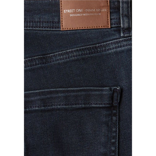 Street One Blue Cotton Skinny Jeans