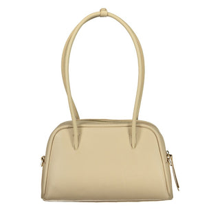 Coccinelle Beige Leather Women Handbag