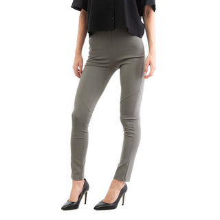 Patrizia Pepe Gray Viscose Skinny Pants