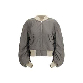 Rick Owens Beige Lamb Ovis Aries Bomber
