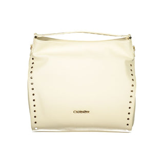 Cafenoir Beige Polyurethane Women Shoulder Bag