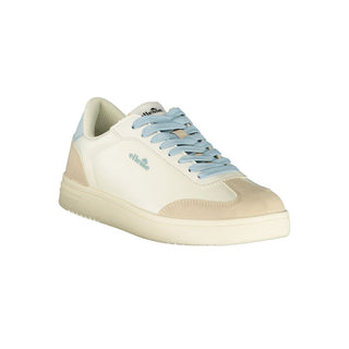 Ellesse White Polyurethane Women Sneaker