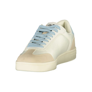Ellesse White Polyurethane Women Sneaker