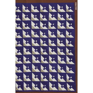 Miu Miu Multicolor Silk Scarf