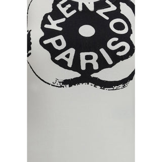 Kenzo White Cotton Tank Tops