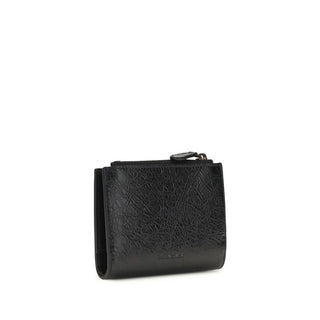 Balenciaga Black Lamb Ovis Aries Wallet