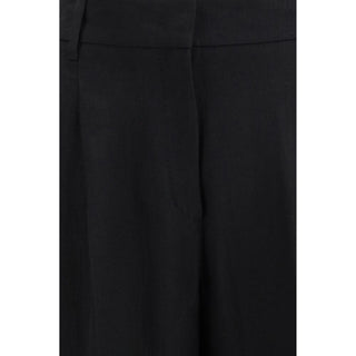 Max Mara Black Linen Pants