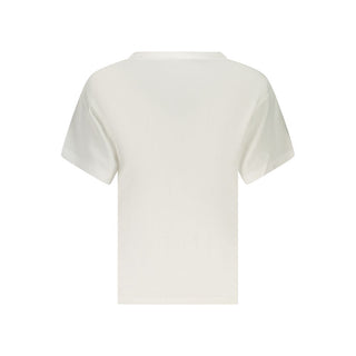 Pepe Jeans White Cotton Women T-Shirt