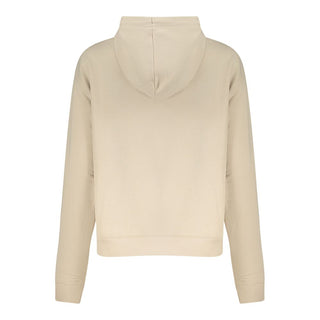 Converse Beige Cotton Women's Hoodie
