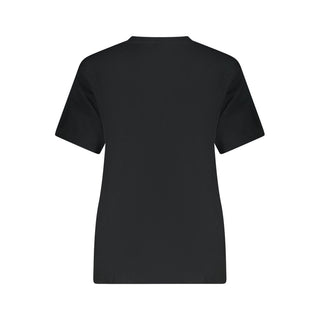 Converse Black Cotton Women's T-Shirt