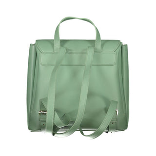Mario Valentino Green Poliuretano Womens Backpack