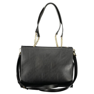 Mario Valentino Black Polyurethane Womens Bag