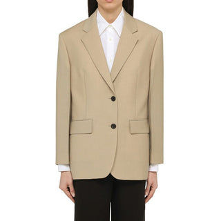 Prada Beige Mohair Blazer
