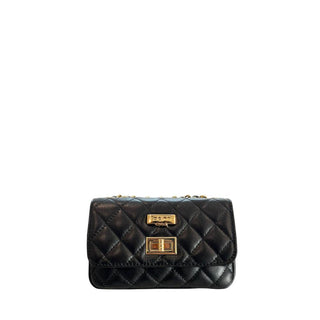 Baldinini Trend Black Leather Women Bag