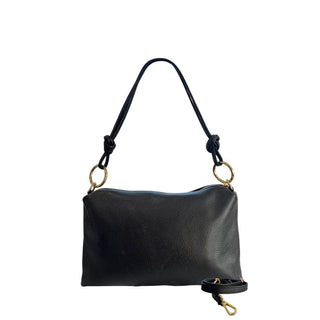 Baldinini Trend Black Leather Women Bag