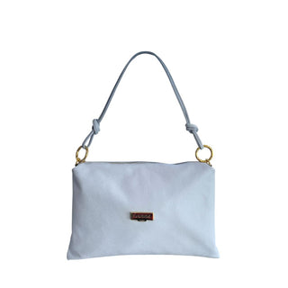 Baldinini Trend Blue Leather Women Bag