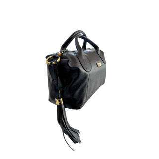 Baldinini Trend Black Leather Women Handbag