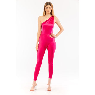 Elisabetta Franchi Pink Polyamide Jumpsuit