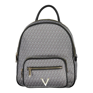 Mario Valentino Black Polyurethane Women's Backpack