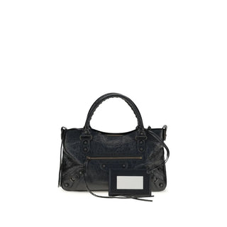 Balenciaga Black Lamb Ovis Aries Shoulder Bag