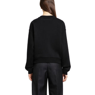 Alexander McQueen Black Cotton Sweatshirt