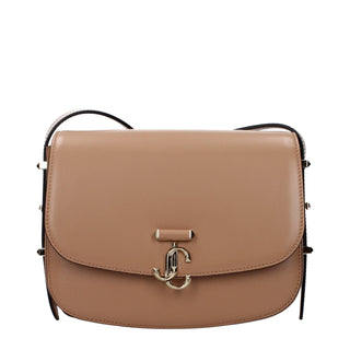 Jimmy Choo Brown Leather Crossbody Bag