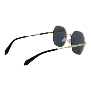 Polaroid Gold Metal Sunglasses