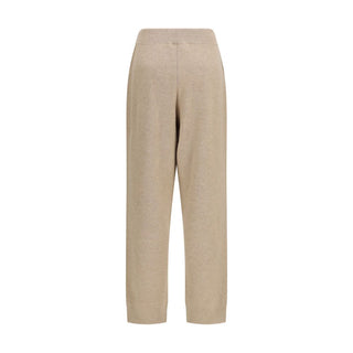 Brunello Cucinelli Beige Cashmere Casual Pants