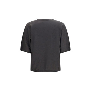 Brunello Cucinelli Gray Cashmere Sweater