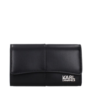 Karl Lagerfeld Black Polyethylene Wallet