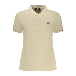 Norway 1963 Beige Cotton Womens Polo