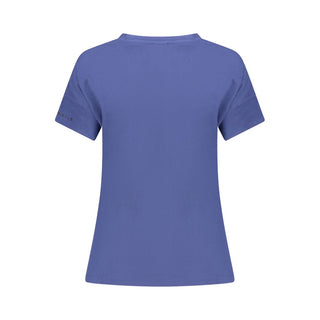 North Sails Blue Cotton Women T-Shirt