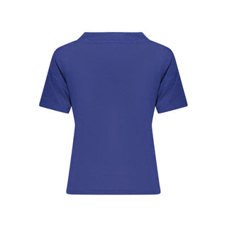 North Sails Blue Viscose Woman T-Shirt