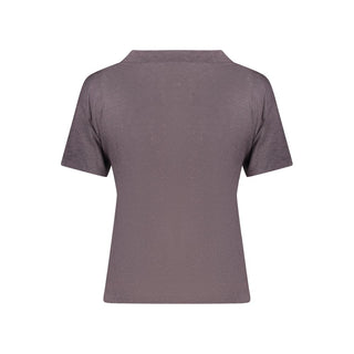 North Sails Gray Viscose Women T-Shirt