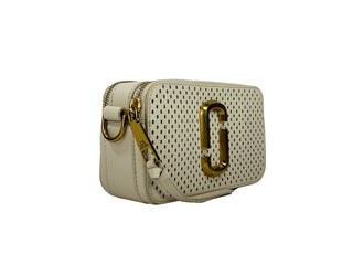 Marc Jacobs The Snapshot Perforated Crossbody Bag