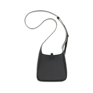 Tory Burch Black Calf Leather Bos Taurus Shoulder Bag