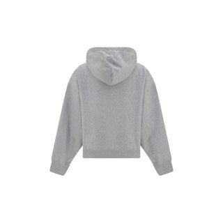 Ganni Gray Cotton Sweatshirt
